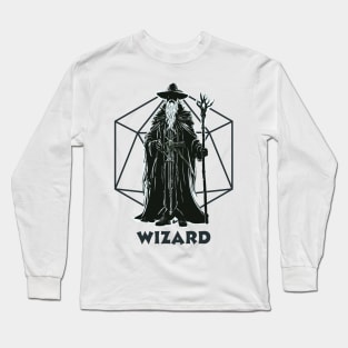 Dungeons and Dragons Wizard T-shirt Long Sleeve T-Shirt